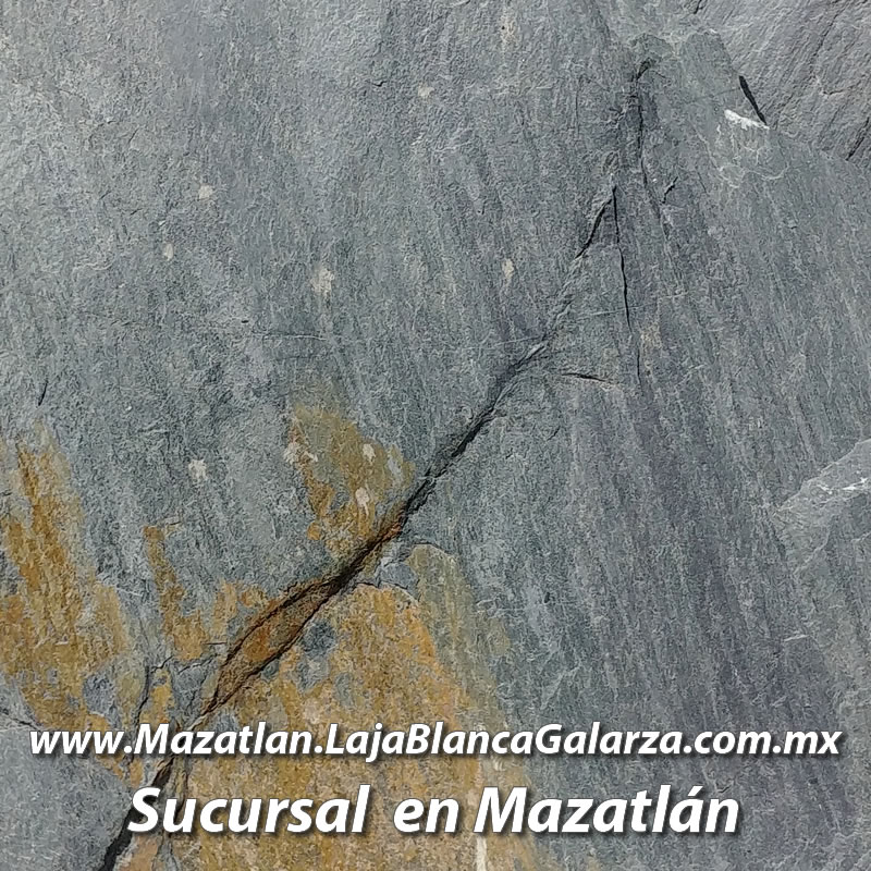 Loseta de Piedra Laja Verde Militar en Mazatlán